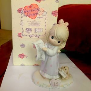 Precious Moments. Growing in Grace Age 15